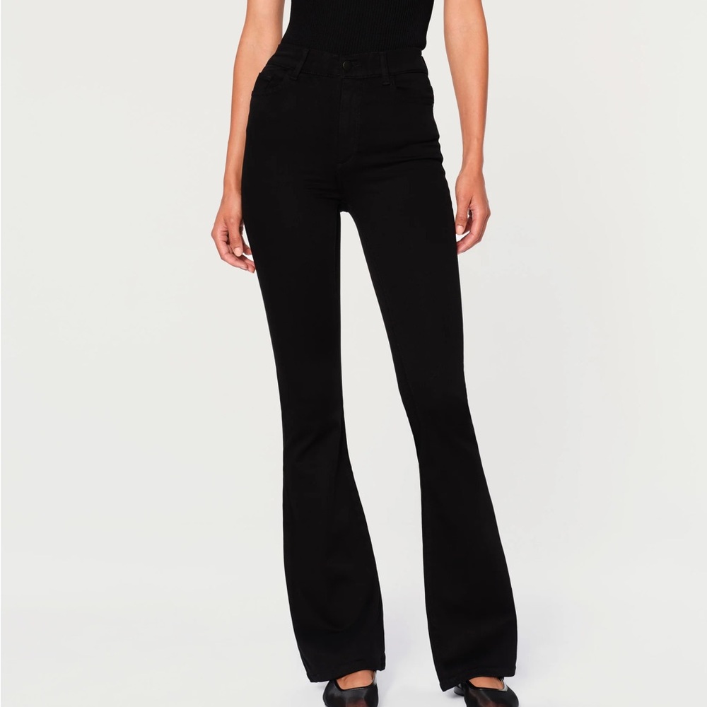 NWT DL1961 Black Bridget Boot Instasculpt Jeans